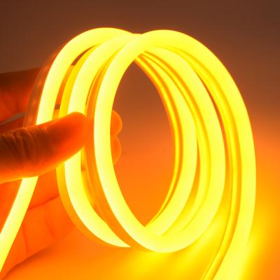 China ABS 6mm Neon Lamp 12V LED Neon Lamp Christmas Holiday Decoration DIY Rope Flexible Tube Waterproof Neon Strip Light for sale