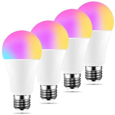 China Office 15W Home Office Alexa Voice Mobile Phone APP Dimmable RGB Wifi Function Magic Led Smart Light Bulb Alexa Wireless Google for sale