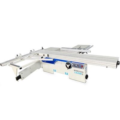 China 1250MM Woodworking Sliding Table Saw WSN3045 with 20mm Scoring Spindle Saw Diameter for sale