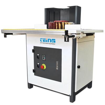 China SKY-20S Vertical Manual Sanding Machine with Frequency Control Polishing Roller Speed for sale