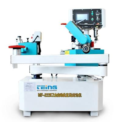 China Hotels Superior Materials Pvc Tape Sealing Furniture Double-sided Semi-automatic Edge Banding Machine for sale