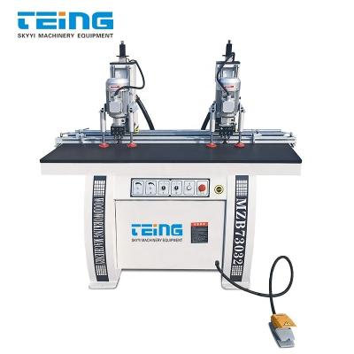 China 1.5 Kw Motor Power Woodworking Hinge Boring Machine for Wood Door Hinge Hole Drilling for sale