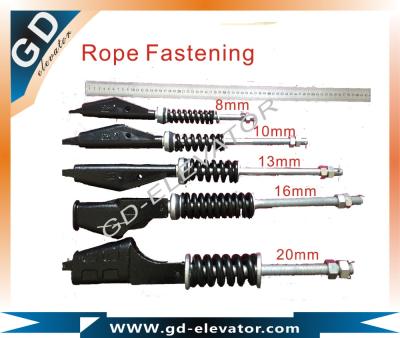 China High Quality Elevator Spring Rope Tie Down, Wire Rope Clip 8mm-20mm for sale