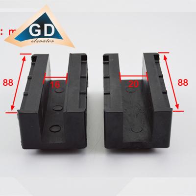 China All kind of elevator Levator guide shoe insert kone shoe guide kone elevator slide guide shoe for sale