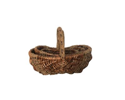 China China USA willow wicker basket for poicnic wine factories for sale