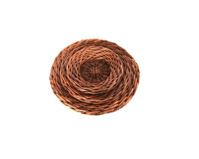 China China Chinese Cheap Small Round Shape Willow Basket for sale