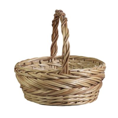 China Custom Made Picnic Willow Baskets With Wicker Basket Handle From China for sale