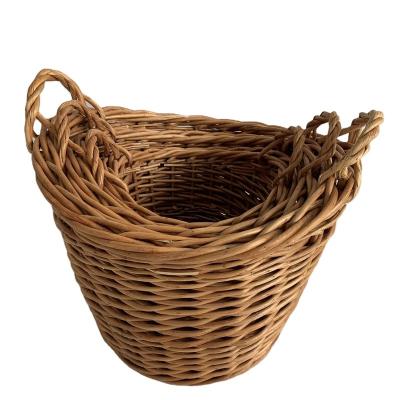 China China Wicker Baskets With Handles Willow Baskets For Picnic for sale