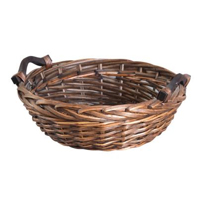 China China Wicker Baskets With Handles Willow Wood Baskets For Picnic for sale