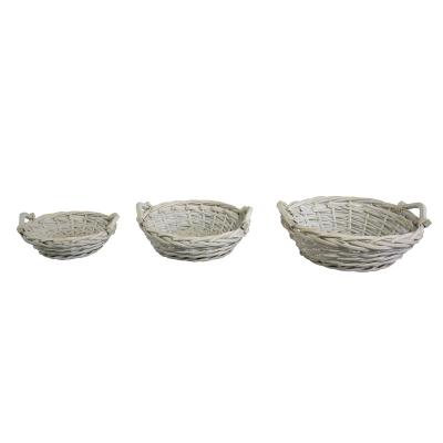 China China Wholesale Handmade Woven Bread Basket Willow Basket for sale