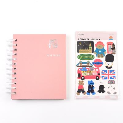 China Online Wholesale Simple DIY Photo Album Picture Self Adhesive Album For 3 Inch Picture Baby Photo Collection Book for sale