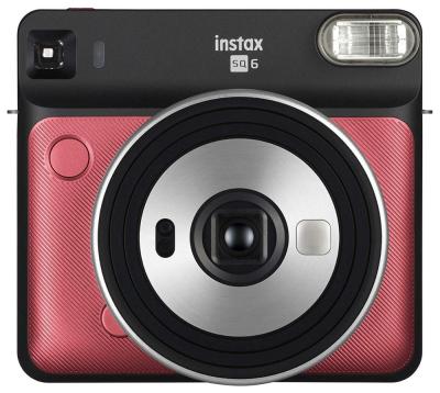 China PROFESSIONAL Instant Camera Fujifilm Instax Square SQ6 Film Camera (Red Red) - Gift For Birthday for sale