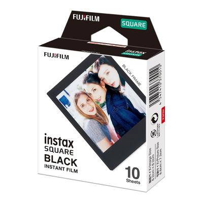 China Single Black Instant Square Frame Film Instax Fujifilm Film Pack for SQ6 /SQ10 Cameras and Printers for sale