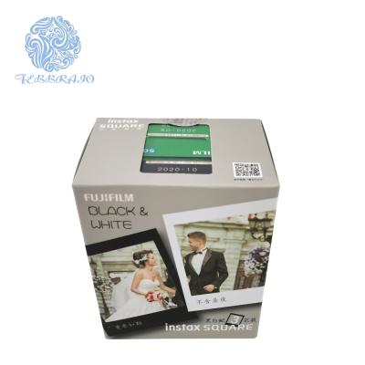 China Fashiontable Instax Square Film for Fuji instax camera and SP-3 printer 30 square sheets per pack (one edge film&2 dege black white films) for sale