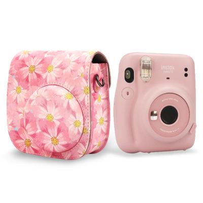 China Multifunctional Fashiontable Sakura Case Bag Chic Pouch for fujifilm instax 11 mini camera girlfriend kids gift for sale