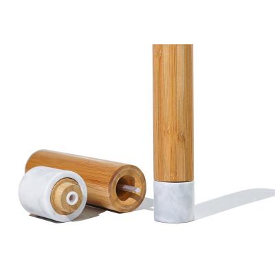 China Gray White Marble Stocked and Wooden Salt and Pepper Mill Grinders Kitchen Spice Tools for sale