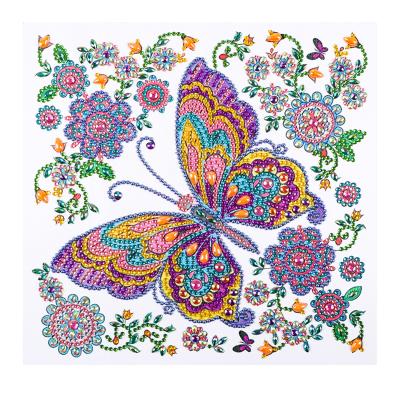 China Diamond Painting 5D Alien Unicorn Diamond Embroidery DIY Flower Abstract Butterfly Diamond Painting for sale