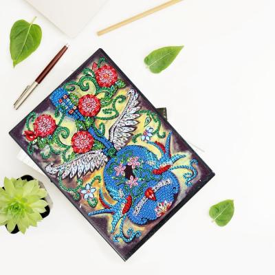 China Modern Notebook Diamond Painting DIY Diamond Art Cross Stitch Blank Page Notebook Diary Diamond Art Painting for sale