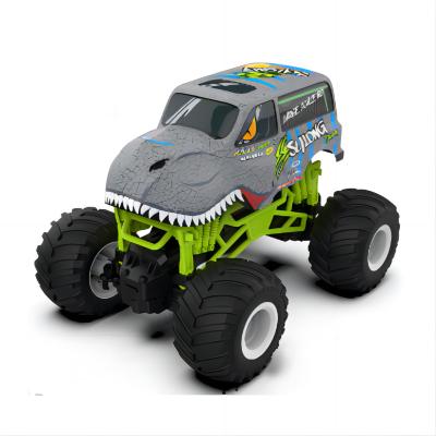 China Oversaized Tires 1:16 Scale RC Car All Terrain & Big Foot Off-Road Trucks Remote Control Kids Outdoor Toys For 5+ Boys & Girls Pe an for sale