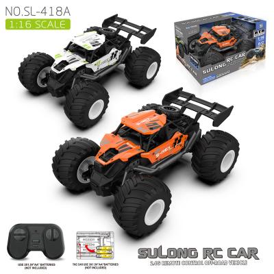 China [2023 New] RC Car Big Monster Truck Big Wheel Toy Car Off-Road Remote Control Monster Truck for sale