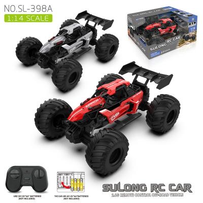 China All Terrain Monster Truck [2023 New] RC Car 1:14 Scale 2.4 GHz All Terrain Monster Truck 90 Minutes Play Toy Car FO Boys for sale