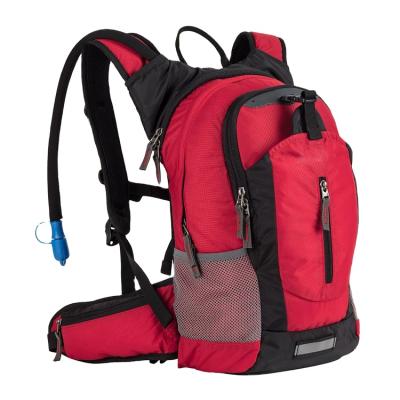 China Adventure Waterproof Durable Outdoor Best Quality Vintage Nylon Hydration Pack With 2.5L Water Bladder for sale