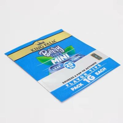 中国 Digital Printing 3.5g 7g 14g 28g Smell Proof Mylar Bags Child Proof Resealable Aluminum Foil Three Side Sealing Bags 販売のため