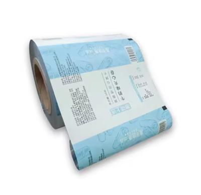 China Food Grade Flexible Packaging Film Rolls Custom Printed Moisture Resistant Packaging Rolls Plastic Laminating Film for sale