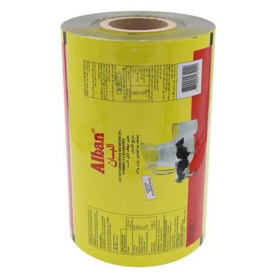 China Flexible Laminated Aluminum Spice Plastic Film Roll Food Plastic Packing Film Rolls Material For Milk Powder for sale