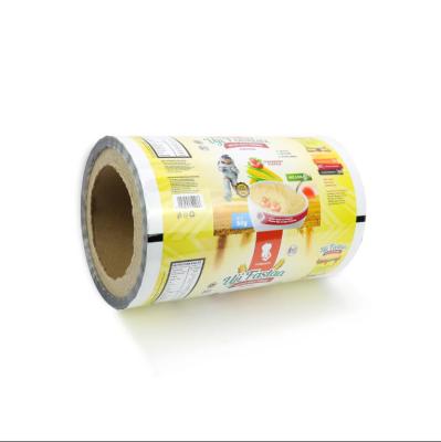 China Customized Recycled Food Grade Laminated Roll Film Plastic Small Soft Packaging Film Roll for sale