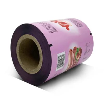 China Food Grade Flexible Packaging PET Laminating Film Plastic Laminated Film Roll Form Printed Moisture Proof Customized Soft for sale