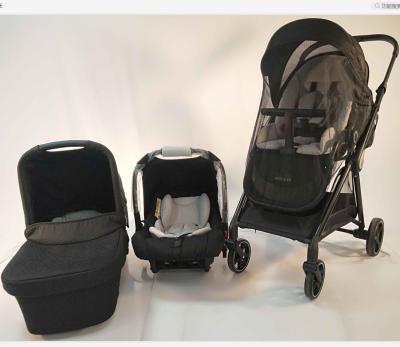 China New Design New Style Lightweight Eco-friendly with En1888 Approved OEM China Factory Baby Stroller 3 in 1 Buggy Carriage Baby Pram for sale