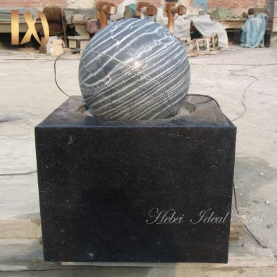 China Modern Good Quality 2020 Arts Garden Marble Floating Ball Water Fountain Ideal Sale for sale