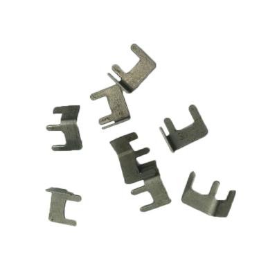 China Industrial Electrical Beryllium Copper Stainless Steel Metal Leaf Spring Contact Plate OEM Copper Electrical Contact Clips for sale