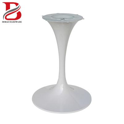 China Durable/Stable White Tulip Table Base Table Frame Tea Coffee Leisure Restaurant Circular Bar Stool Legs for sale