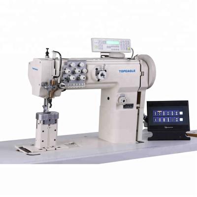 China Midum Post TPB-550-1780 Double Needle Heavy Bed Compound Fodder Sewing Machine For Sofa for sale