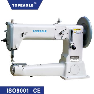 China TOPEAGLE TCB-461single needle compound fodder cylinder extra heavy duty arm sewing machine TCB-461 for sale