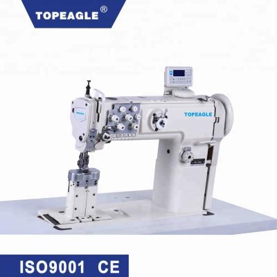 China TPB-1780A Post Bed Double Needle Foot Heavy Duty Sofa Walking Sewing Machine DPx17 18-25# for sale