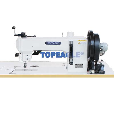 China Factory TOPEAGLE TCF-204-370 Extra Heavy Duty Flat Bed Foot Walking Leather Sewing Machine for sale