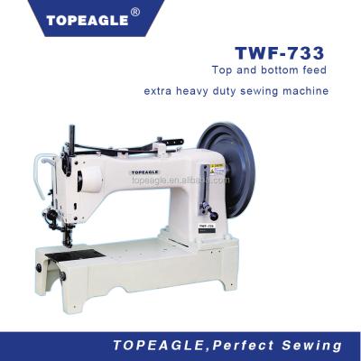 China TOPEAGLE TWF-733 Walking Foot Industrial TWF-733 Heavy Duty Leather Sewing Machine for sale