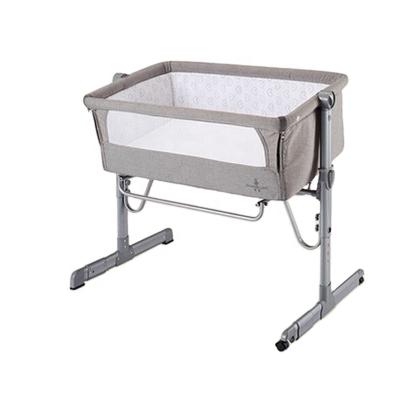 China Bedside Adjustable Height Adjustable Hutch Easy Folding Newborn Baby Cradle for sale