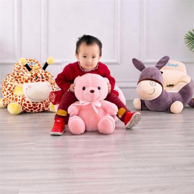 China Animal Large Size Soft Plush Baby Sitting Sofa Chair Stuffed Animal Toys for sale