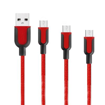 China IOS USB Cable 3ft 6ft Cable 3ft 6ft Shape Braided Cable Charger 10ft Customerizable Micro Type-C Micro Fast Charging IOS USB Cable 3ft 6ft for sale