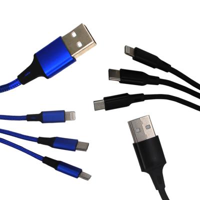 China COMPUTER best selling fast charging 3 in 1 retractable type-c travel usb usb cable for sale