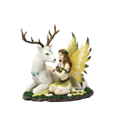 China China Design Resin Mini Figurine Fairy Garden Statue Exclusive Fairy Statue Home Decor Fairy Decoration for sale