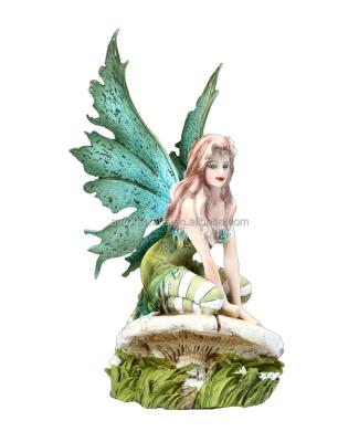 China China Design Resin Mini Figurine Fairy Garden Statue Exclusive Fairy Statue Home Decor Fairy Decoration for sale