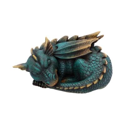 China China Sleeping Dragon Sleeping Green Dragon Ornament for sale