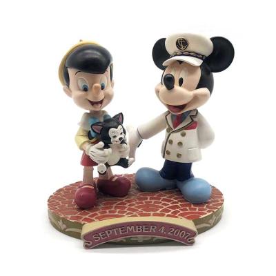 China China Decoration Accessories Polyresin Action Figure Cartoon Model Figures Toys Dolls for sale