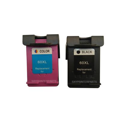 China High Yield 60xl Combo Ink Cartridge Pack Remanufactured Black And Tri-Color COMPATIBLE for sale