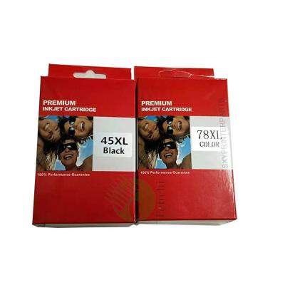 China Compatible ink cartridge COMPATIBLE for 45 C51645A inkjet refill ink cartridge for sale